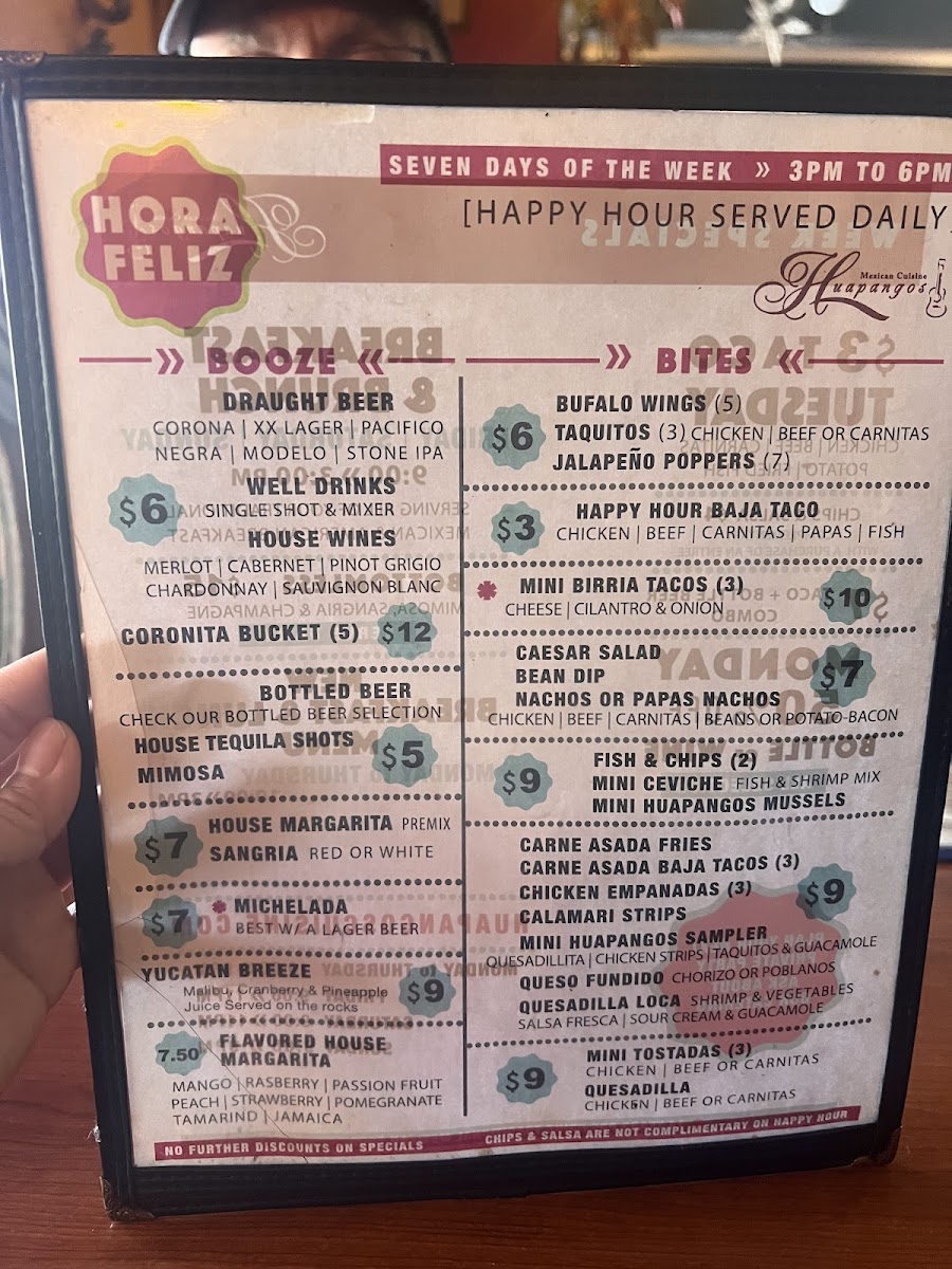 Huapangos Menu - Image 5